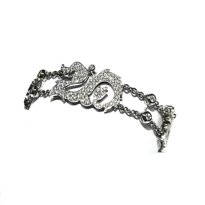 Taverna Draghi armbånd 18kt hvidguld og diamanter 0011BR
