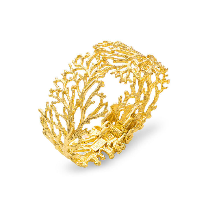 Giovanni Raspini armband korall Stelt armband i 18 kt guldpläterat silver 8527