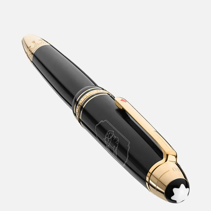 Montblanc fyldepen LeGrand Meisterstück Jorden rundt på 80 dage tip M 128468