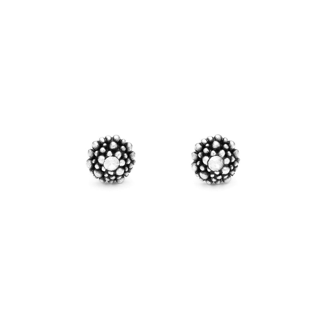 Giovanni Raspini Mini Perlage and Zircon Earrings 11823