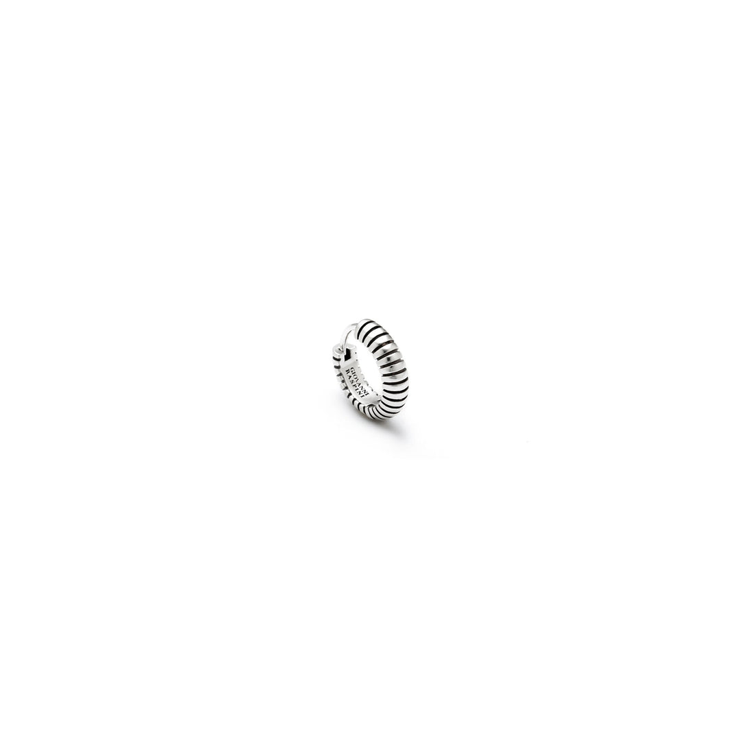 Giovanni Raspini Randiga Huggie örhängen - 925 Silver Circle Örhängen - 11951/1