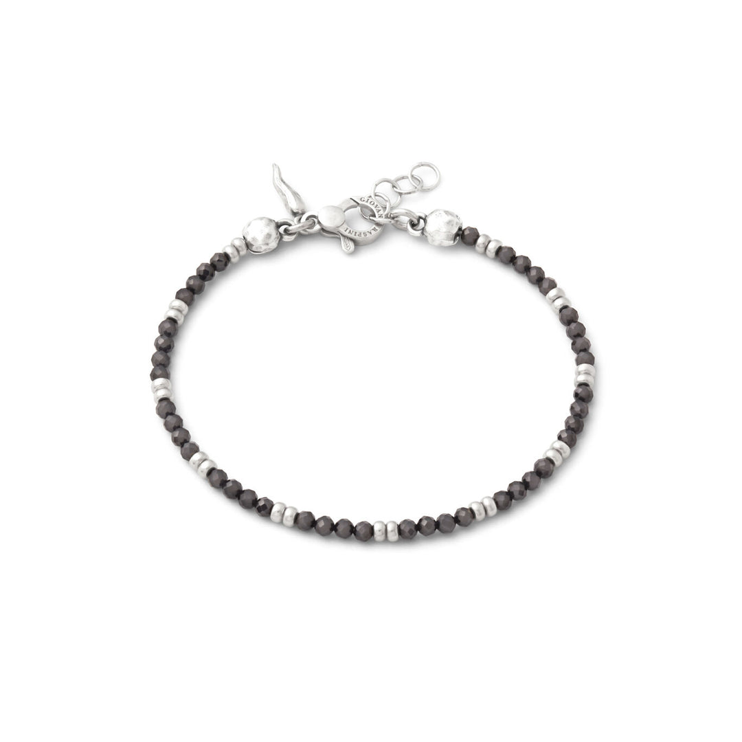 Giovanni Raspini Beat Spinello armbånd sort 12223