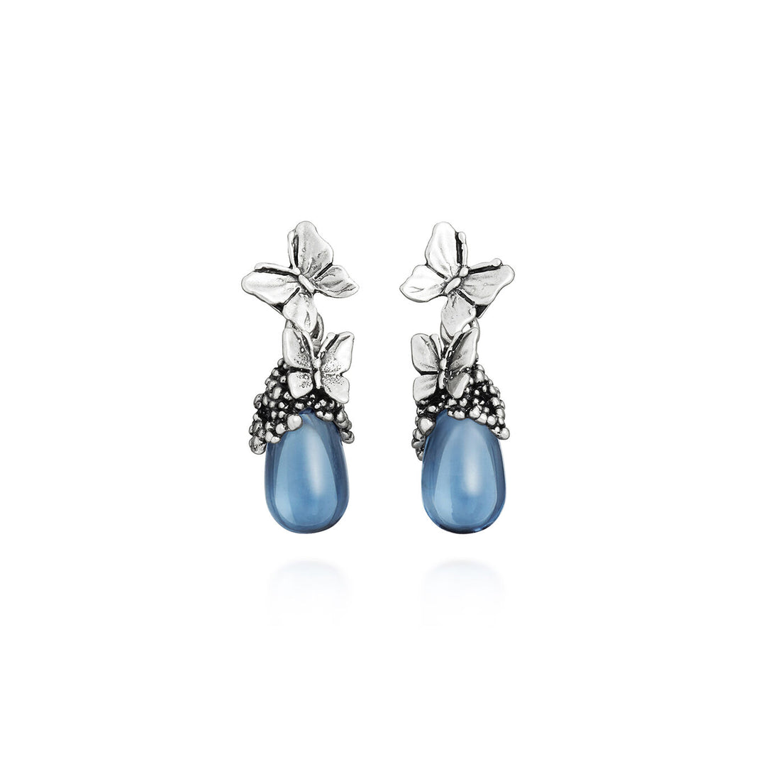 Giovanni Raspini Butterfly Drop Earrings 12417