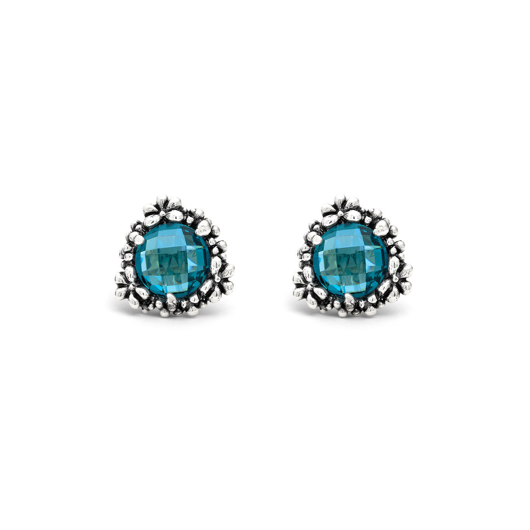 Giovanni Raspini Blue Ivy Large Earrings 12431