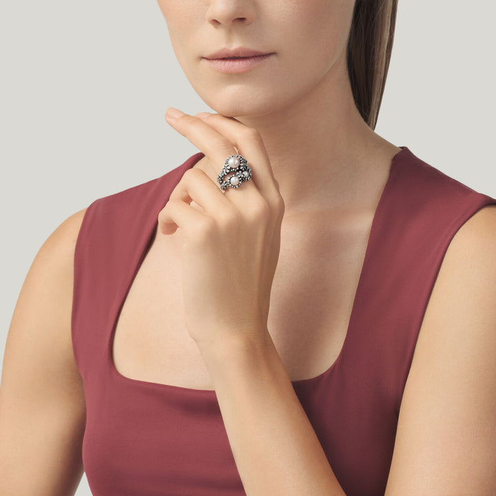 Giovanni Raspini Big Blossom Ring sølv 12491