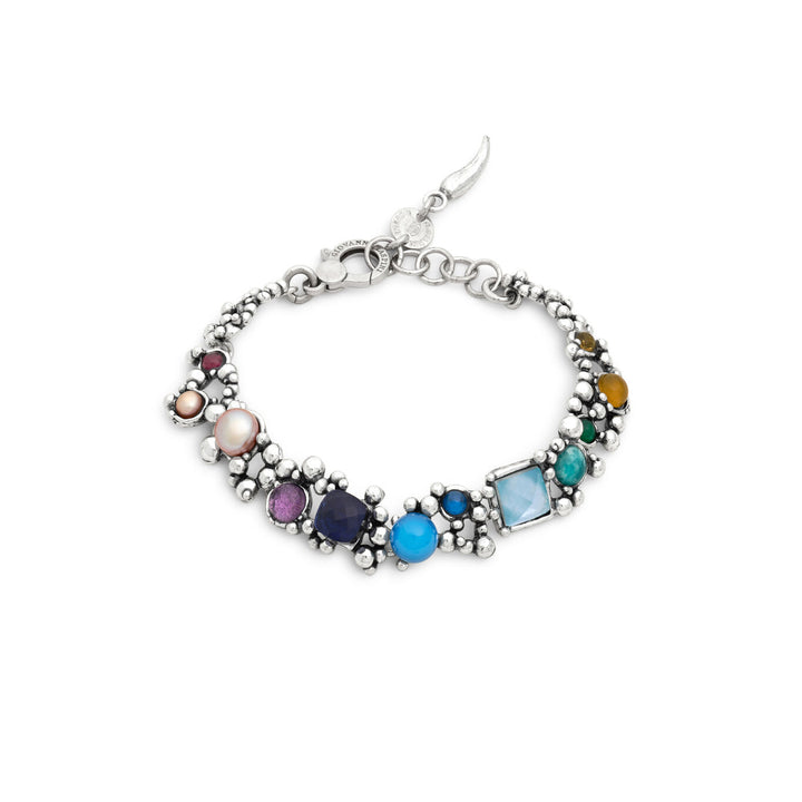 Giovanni Raspini cocktailarmbånd Armbånd i 925 sølv, natursten, ædelstene og perler 12531