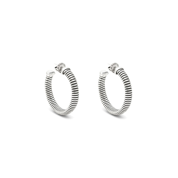 Giovanni Raspini stor cirkel tubigas örhängen Örhängen i 925 Silver 12534