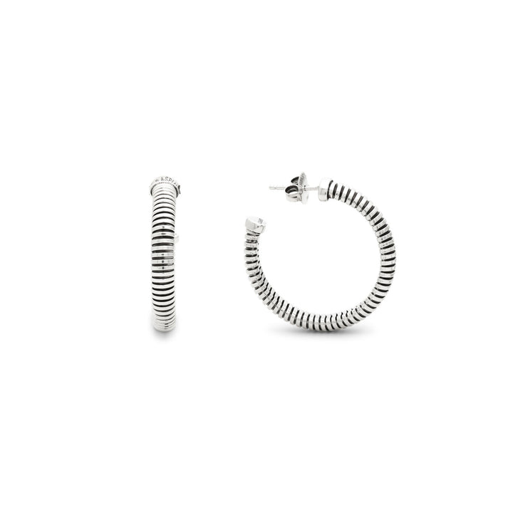 Giovanni Raspini stor cirkel tubigas örhängen Örhängen i 925 Silver 12534