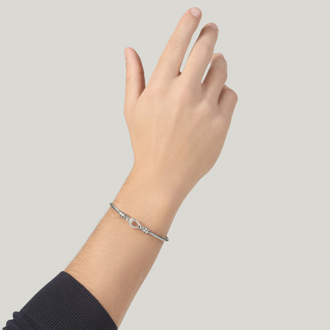 Giovanni Raspini styvt krokoarmband Armband i 925 silver 12567