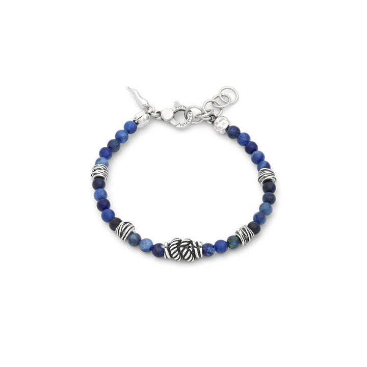 Giovanni Raspini sodalit knutarmband Armband i 925 silver och sodalit 12573