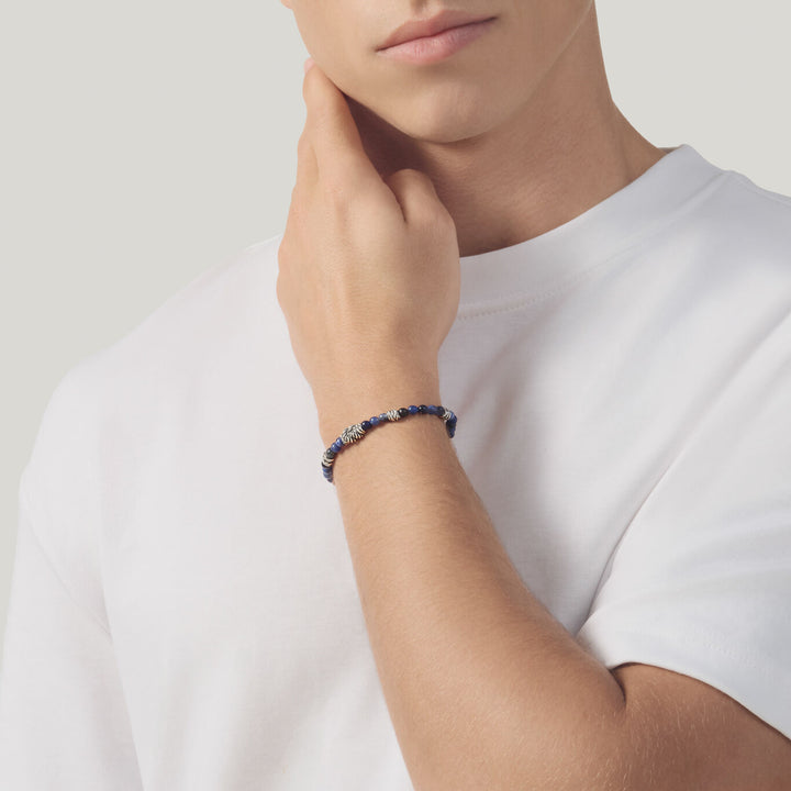 Giovanni Raspini sodalit knutarmband Armband i 925 silver och sodalit 12573