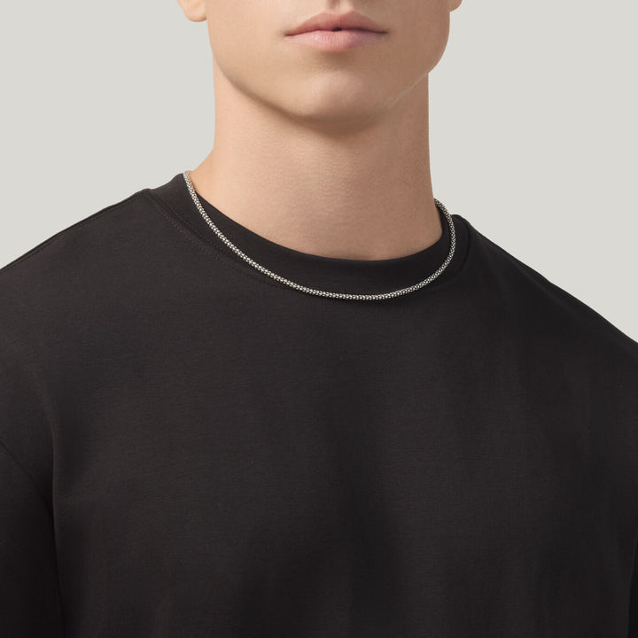 Giovanni Raspini Popcorn Mesh Halskette 925 Silber Halskette 12578