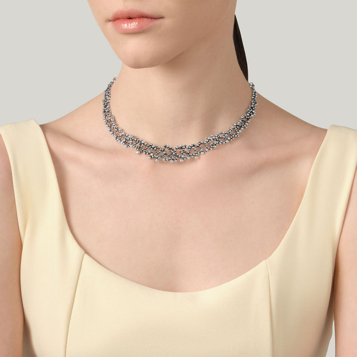 Giovanni Raspini Perlage-Halskette 925 Silber Halskette 12605