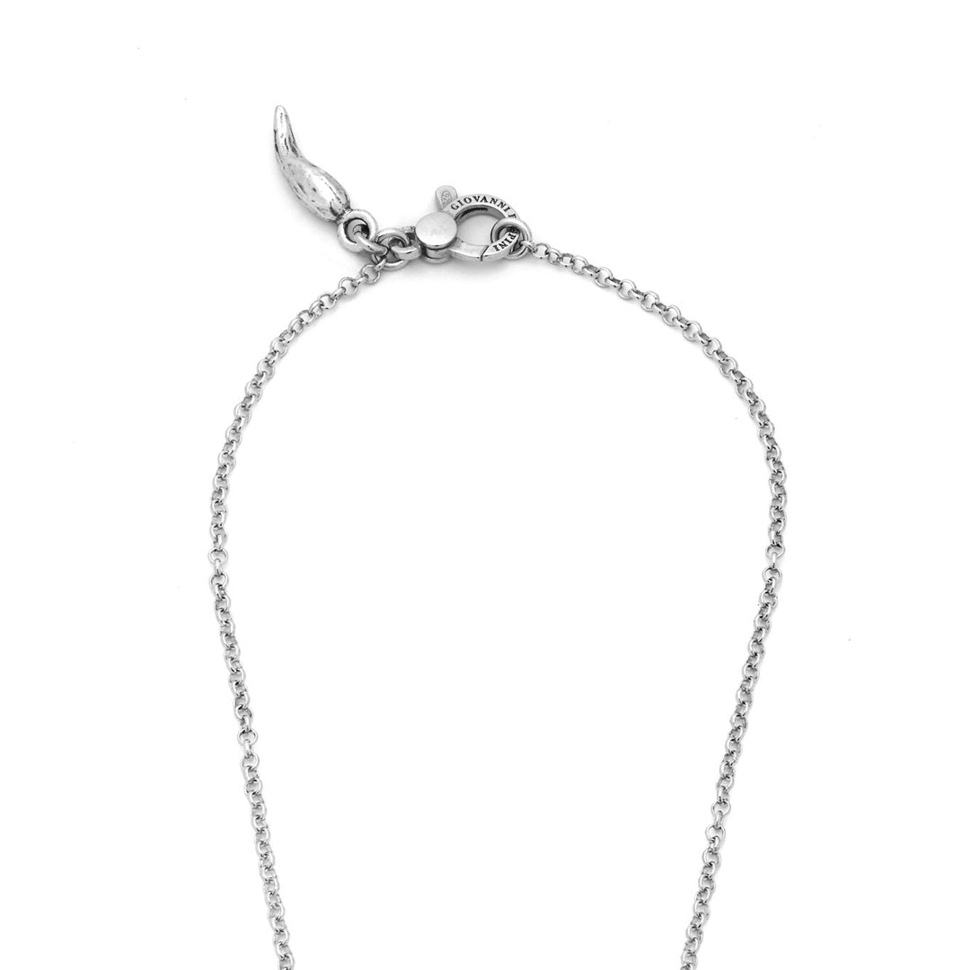 Giovanni Raspini Doppelherz-Halskette 925 Silber Halskette 12610