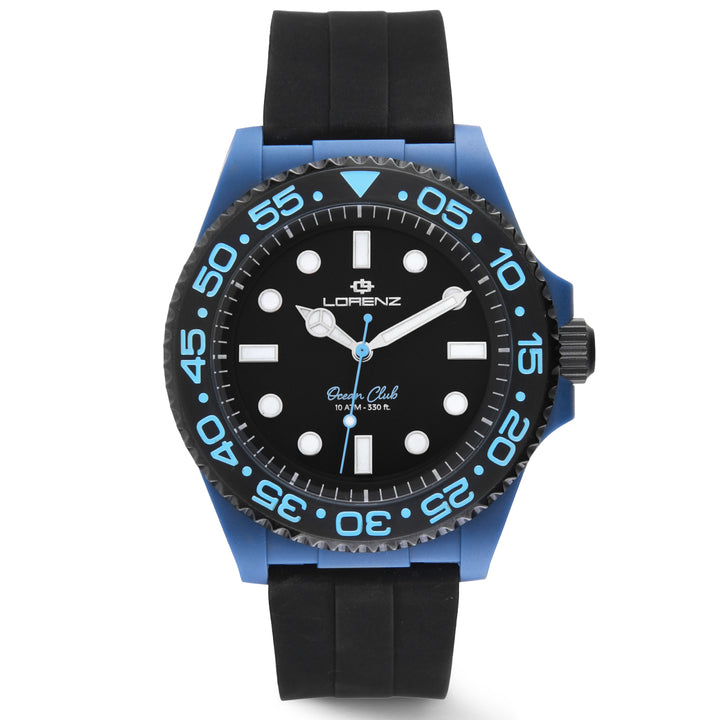 Lorenz Ocean Club Blue Lagoon 40 mm schwarze Quarzuhr 030268BB