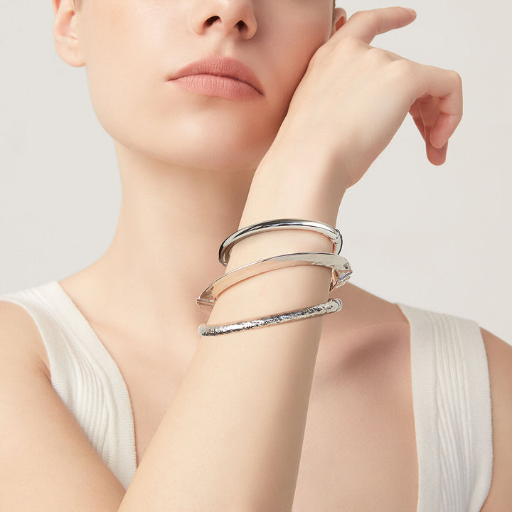 Giovanni Raspini sølv rock armring sæt 925 sølv armbånd X01610