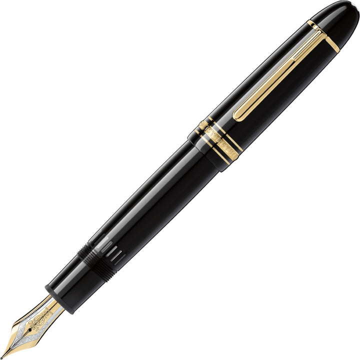 Montblanc Meisterstück 149 fyldepen guldfinish spids M 132113