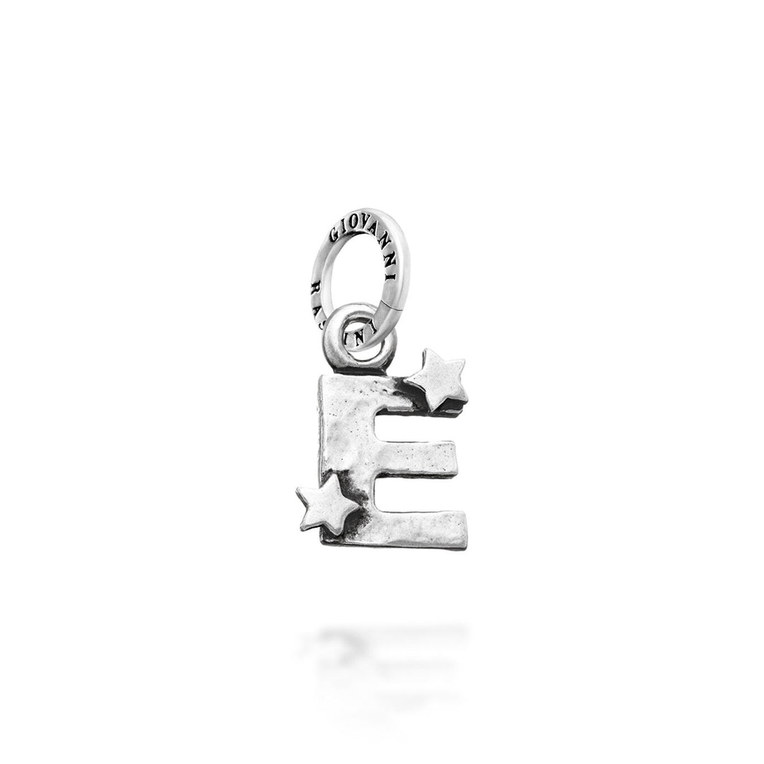 Giovanni Raspini Charm "E" med stjärnor 6651