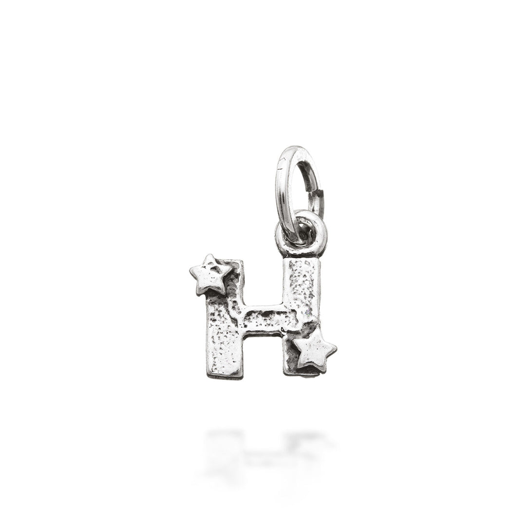 Giovanni Raspini Charm "H" med stjerner 6654