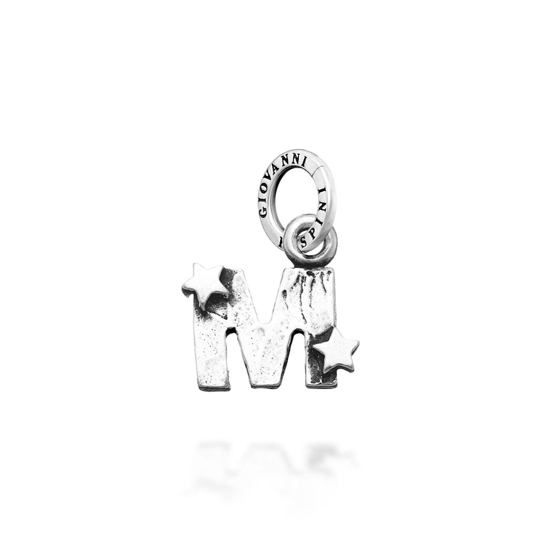 Giovanni Raspini Charm "M" med stjärnor 6657