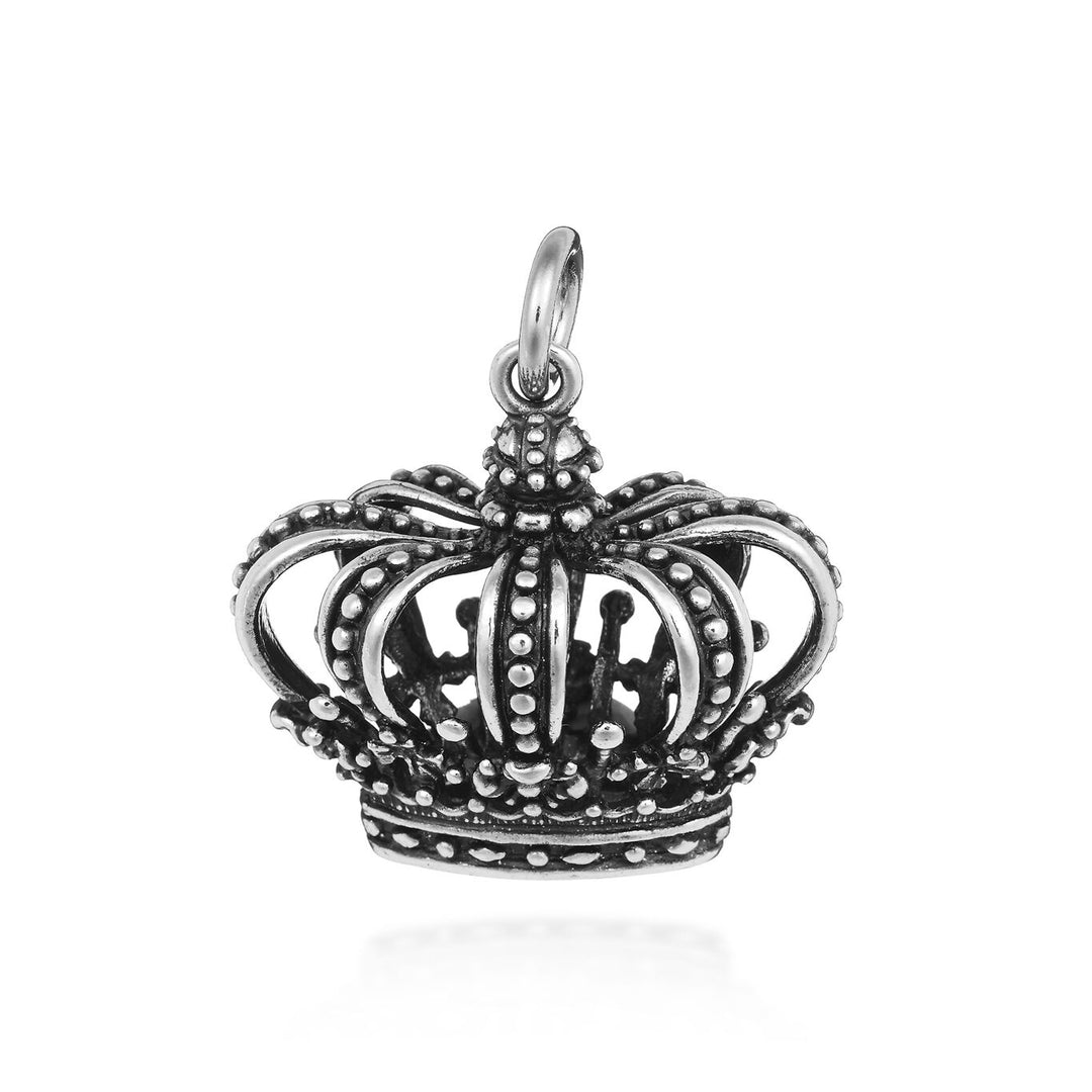 Giovanni Raspini großer Kronen-Charm Charm aus 925er Silber 07941