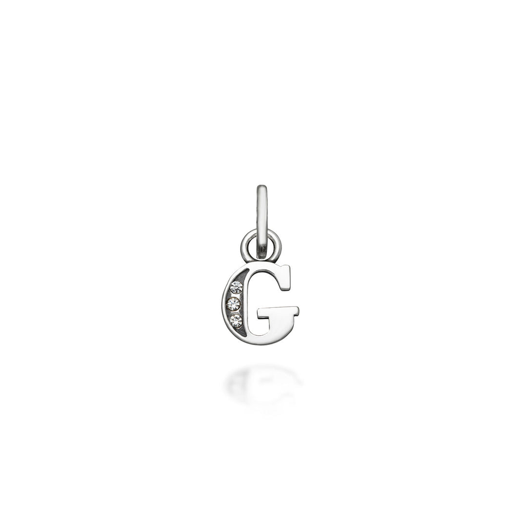 Giovanni Raspini Mini-Charm „G“ Kristall 12145