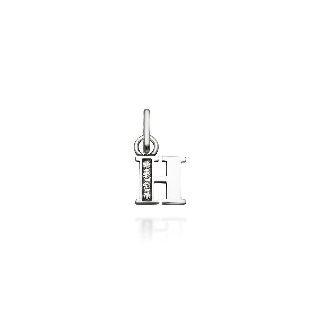 Giovanni Raspini Mini-Charm „H“ Kristall 12146