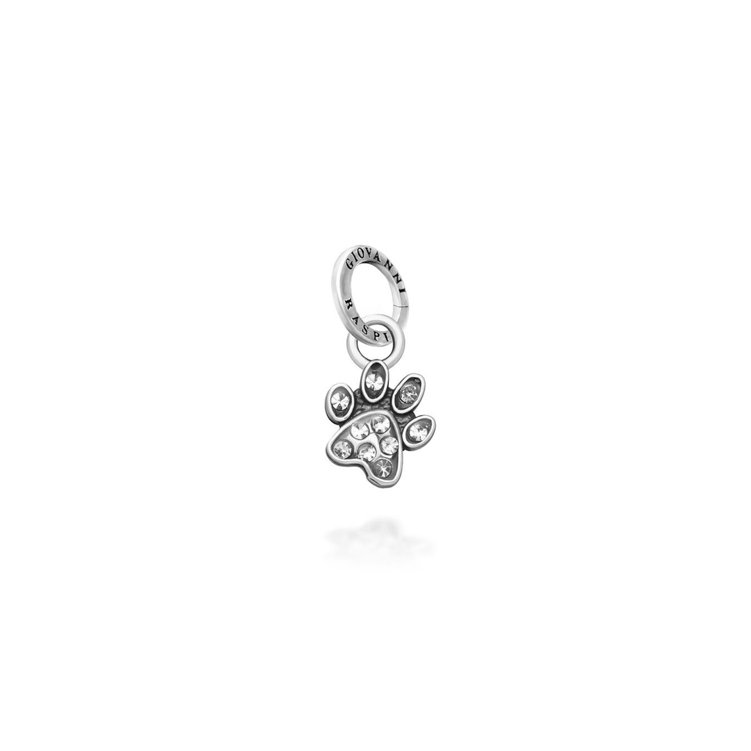 Giovanni Raspini Mini Crystal Paw Charm 12177