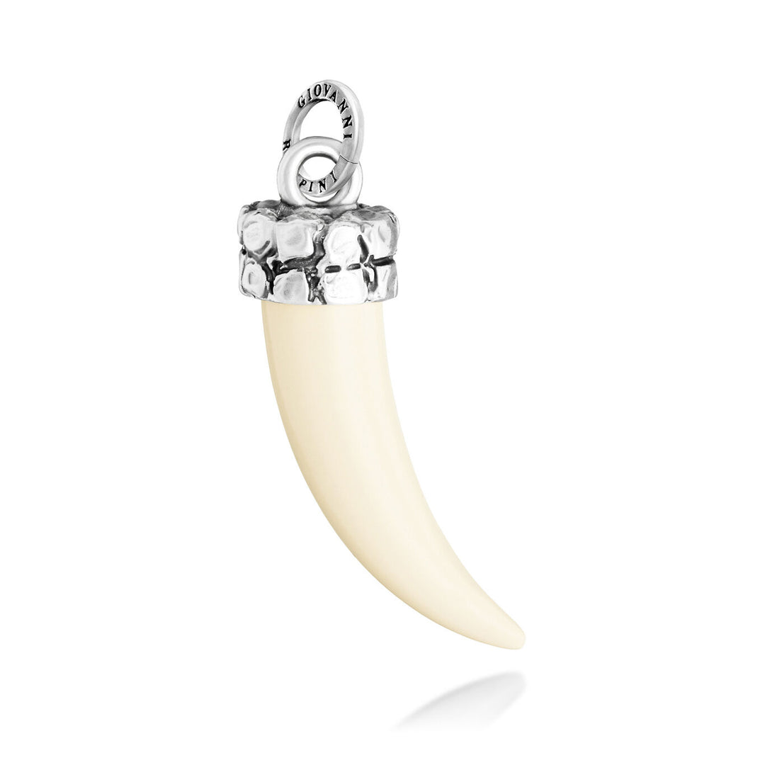 Giovanni Raspini Ivory Crocus Fang Charm 12478