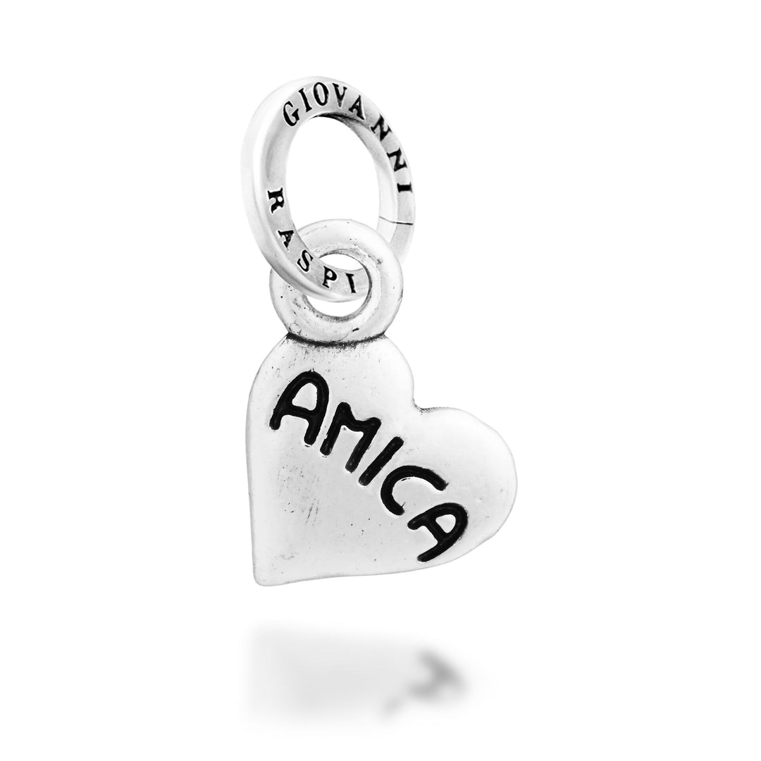 Giovanni Raspini Hjärtberlock "Amica" - Silverberlock - 12739