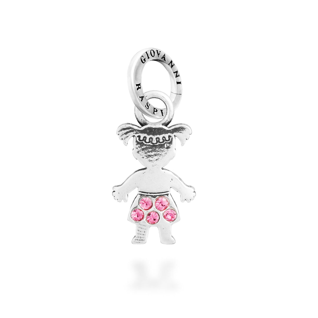 Giovanni Raspini Crystal Babyberlock - Silver och zirkonberlock - 12742