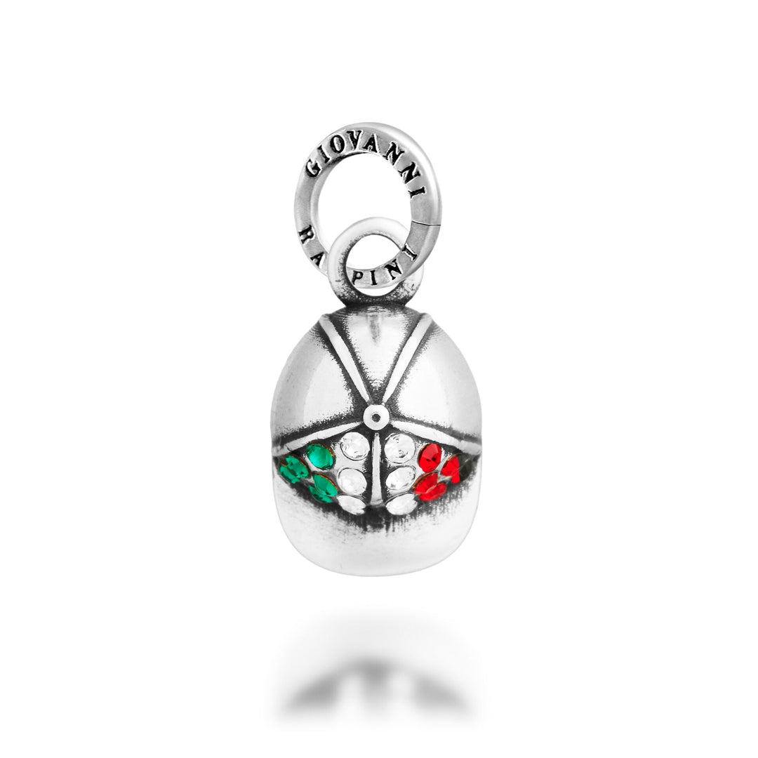 Giovanni Raspini Cappellino Kristallberlock - Silver och zirkonberlock - 12749