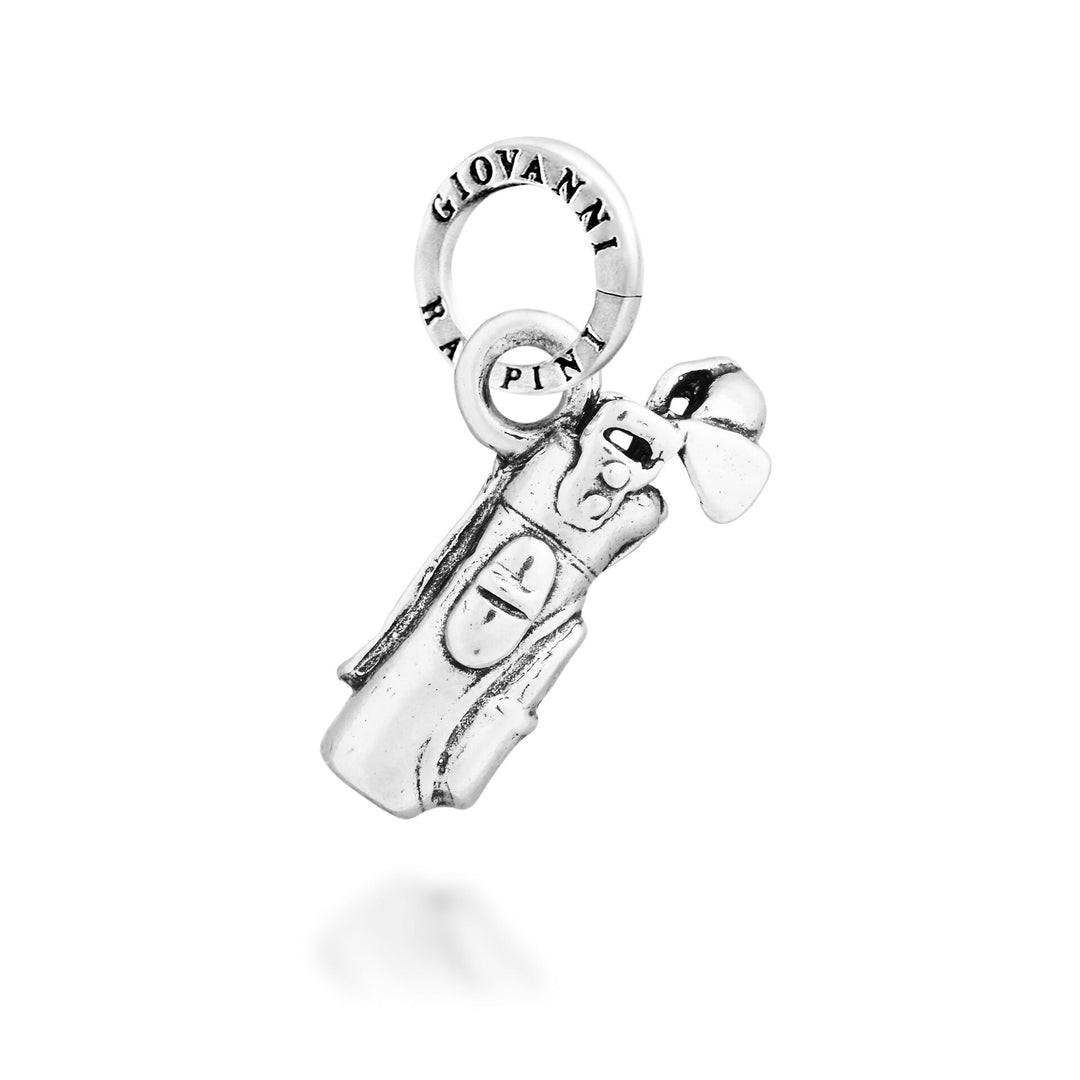Giovanni Raspini Small Golf Bag Charm - Silver Charm - 12771