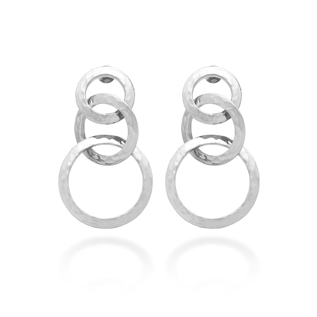 Giovanni Raspini pendant earrings blade silver 925 12096