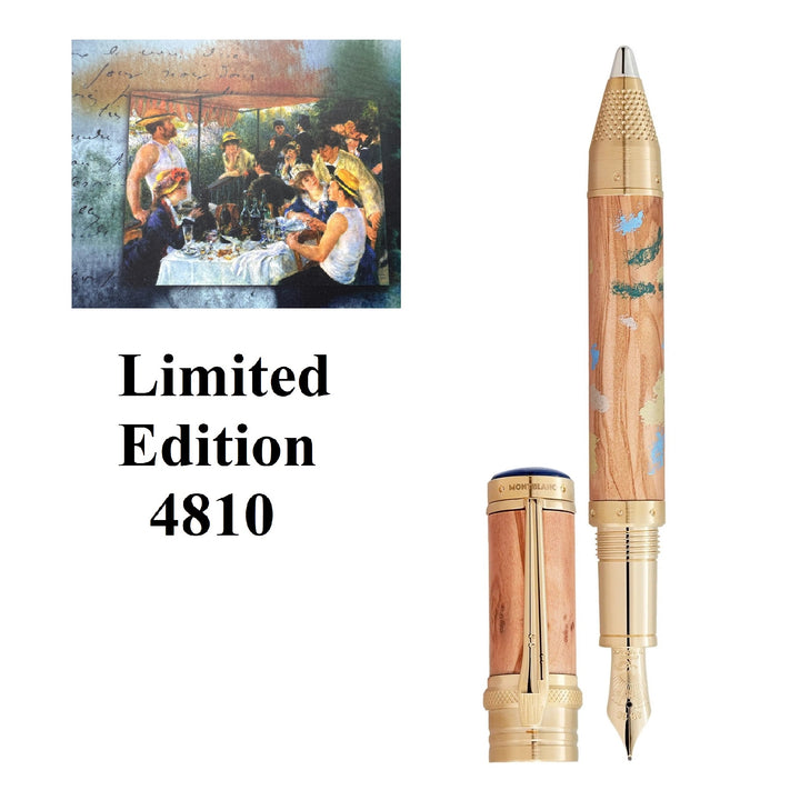 Montblanc Masters of Art hyldest til Pierre-Auguste Renoir Limited Edition 4810 Punta M 131981