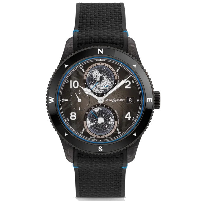 Montblanc Watch 1858 Geosphere Carbo₂ 0 Oxygen Limited Edition 1969 Stykker 43mm sort automatisk 132300