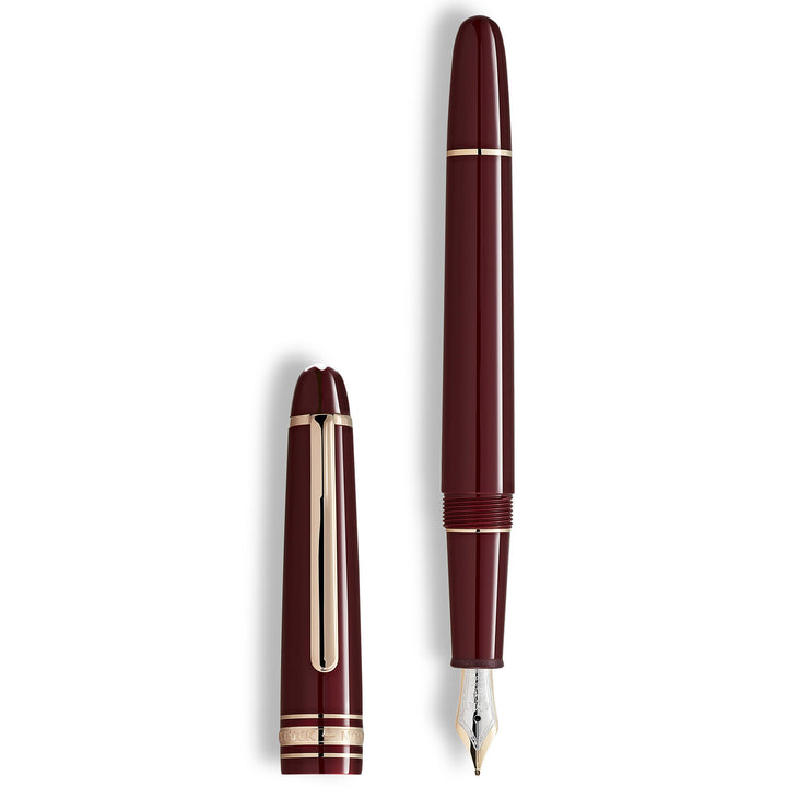 Montblanc Meisterstück fyldepen bordeaux classique tip M 133014