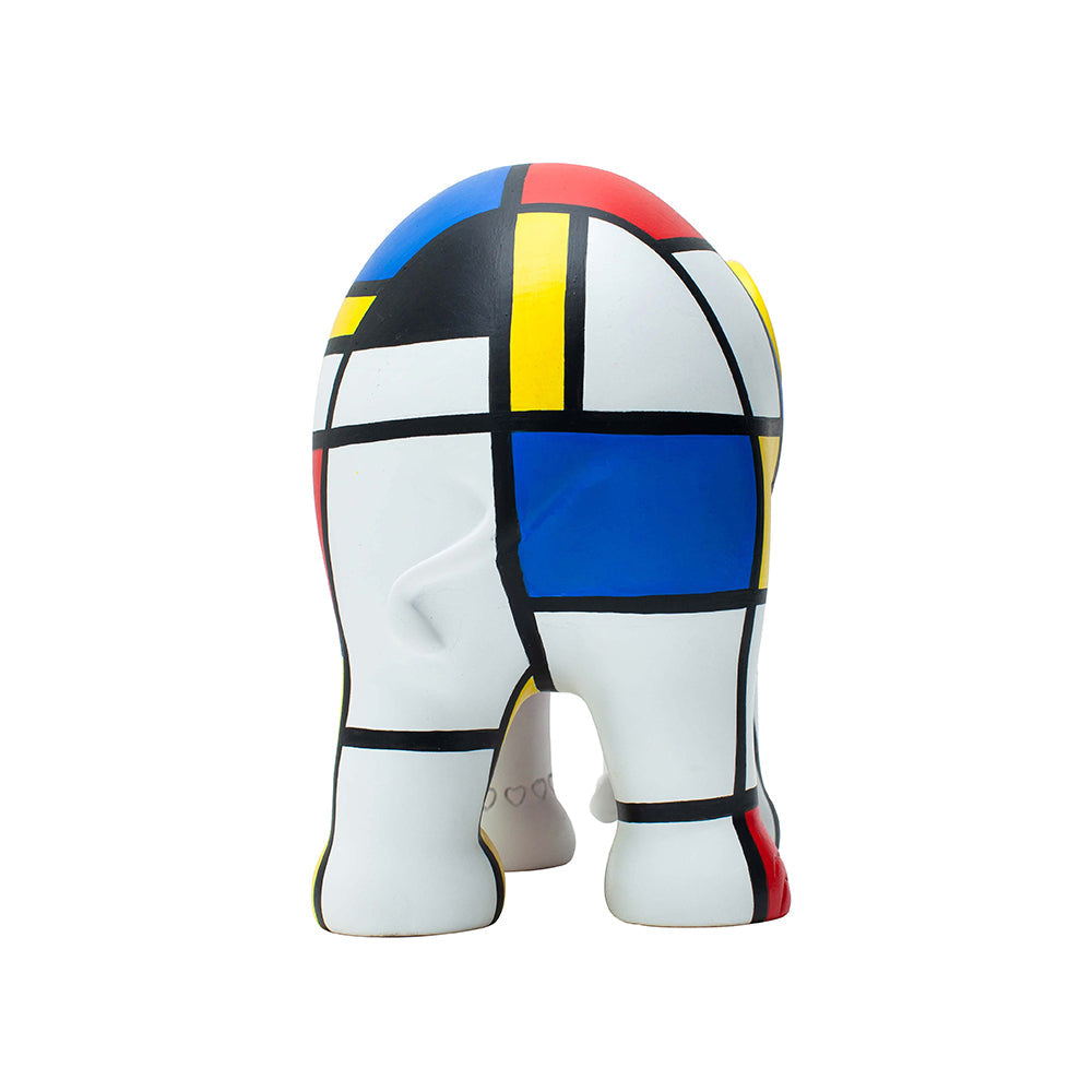 Elephant Parade Elefante Hommage til Mondriaan 15 cm Limited Edition 3000 Hommage til Mondriaan 15