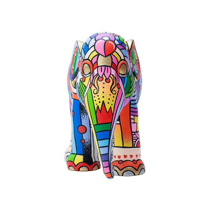 Elephant Parade elefant Fred, Kærlighed og Musik 15 cm Limited Edition 3000 styk