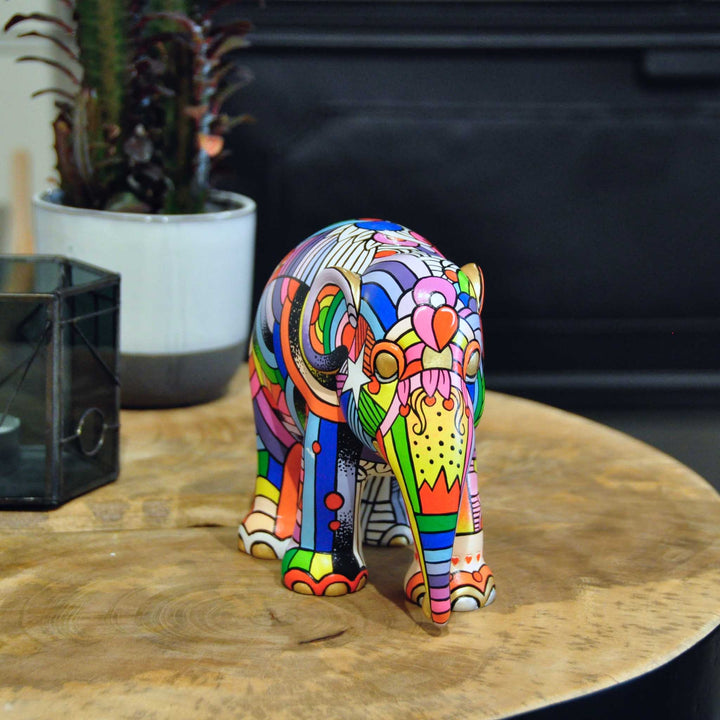 Elephant Parade elefant Fred, Kærlighed og Musik 15 cm Limited Edition 3000 styk