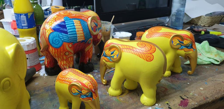 Elephant Parade Elefante Phoenix of the Ashes 15 cm Limited Edition 3000 Phoenix of the Ashes 15