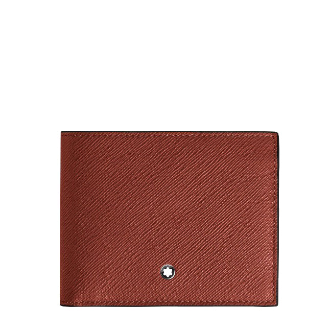 Montblanc pung 6 lommer sartorial læder rød eg 223011