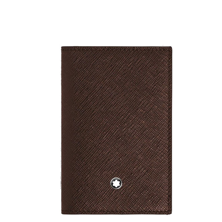 Montblanc Kartenetui 2 Taschen Sartorial Leder Ebenholzfarbe 223043