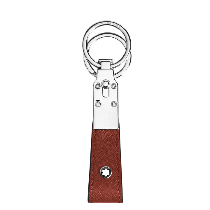 Montblanc Sartorial Leder-Schlüsselanhänger, Roteiche 223071