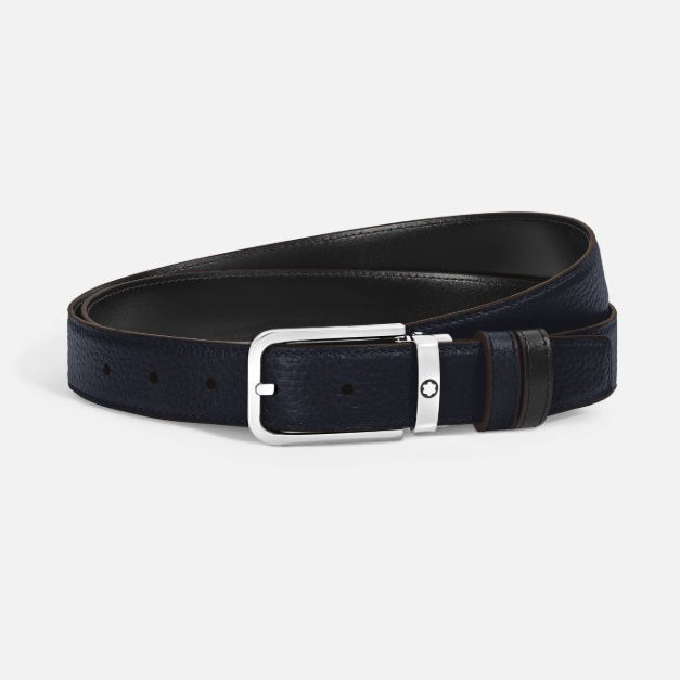 Montblanc vendbart bælte Meisterstück sartorial læder 30 mm 223411