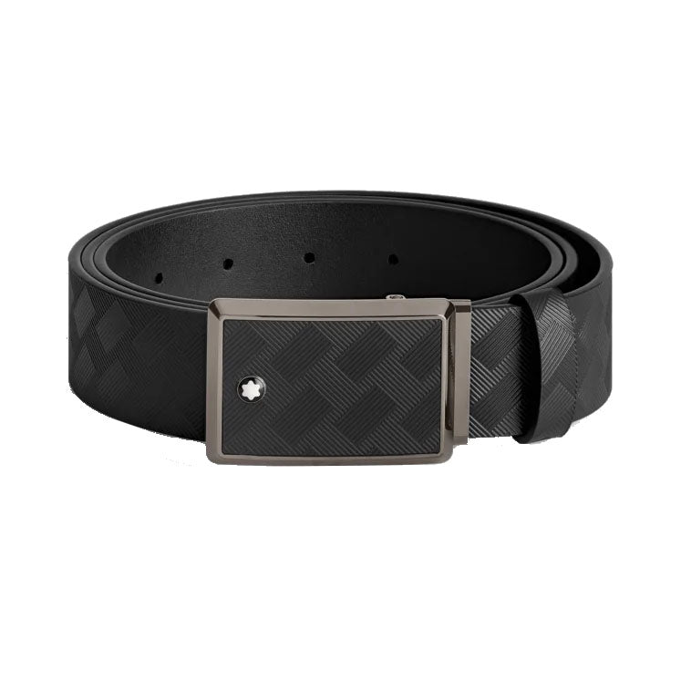 Montblanc Exterme Belt 3.0 Black Leather 35mm 199106