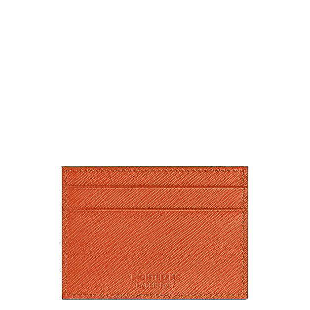 Montblanc 5-ficks korthållare i mandarin Sartorial läder 221352