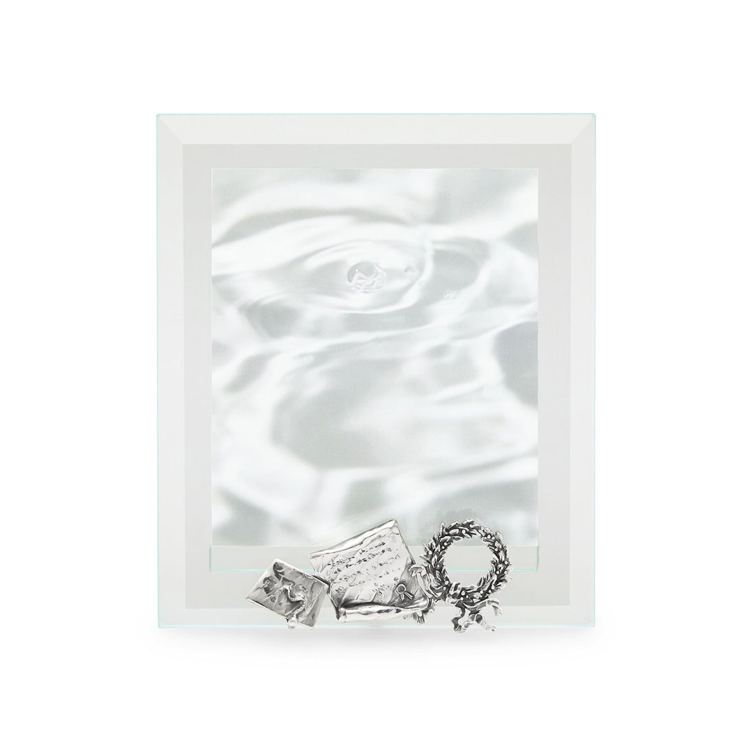 Giovanni Raspini Graduation Light Frame - Silver och skuren glasram - 02324