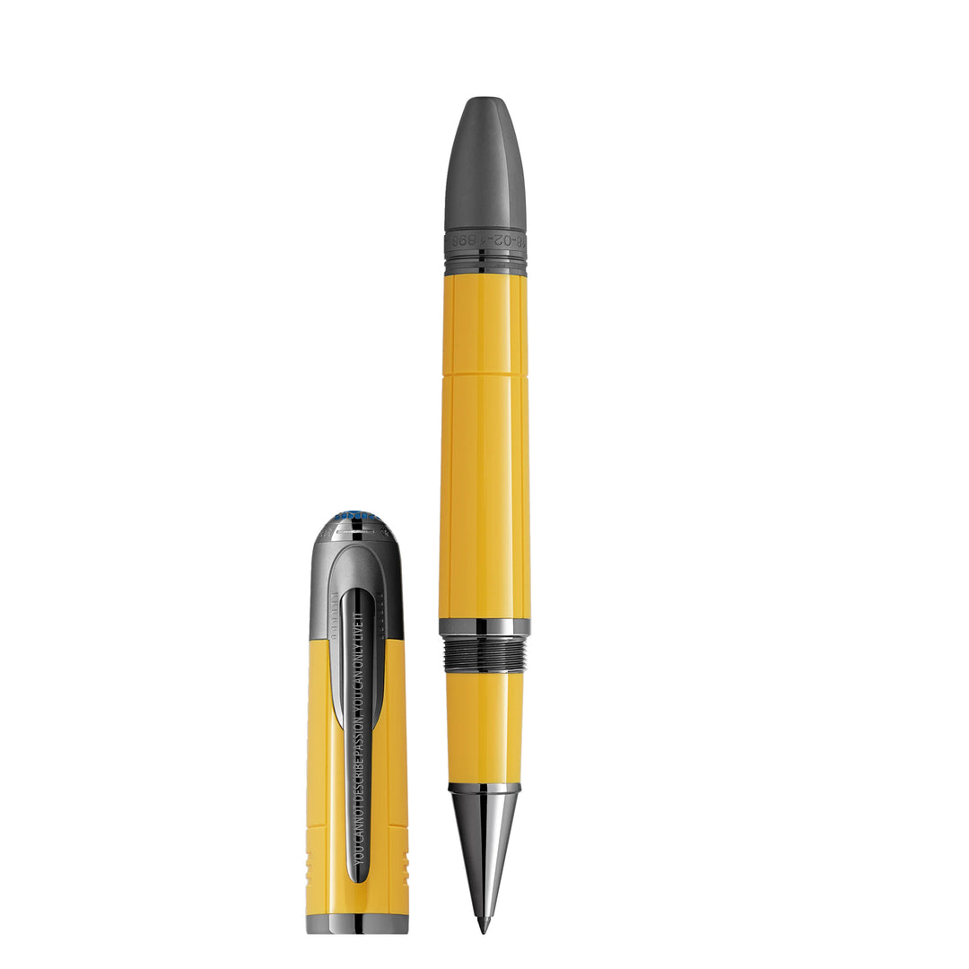 Montblanc Roller Great Charat Characters Enzo Ferrari Special Edition Yellow Modena 13062