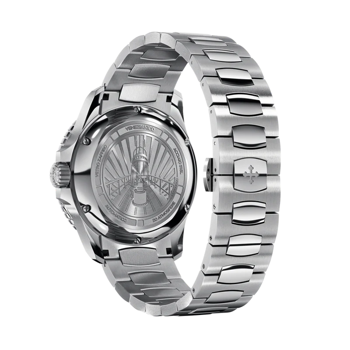 Venezianico Nereide 42mm blue automatic steel watch 3321502C